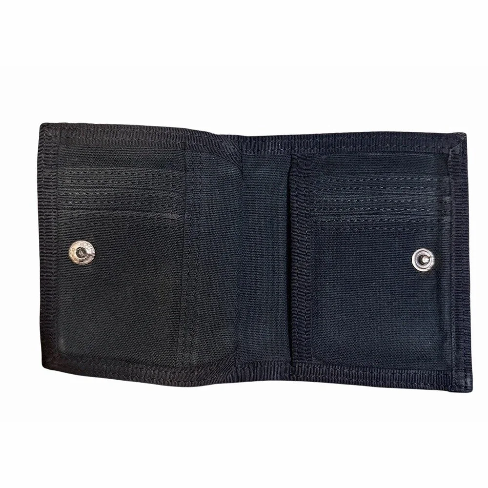 Porter Yoshida & Co. Smoky Bifold Wallet Unisex Black Zip